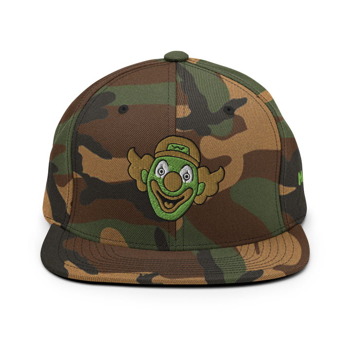 MLFA Camo Headwear - Front \ Side Design - Snapback Hat