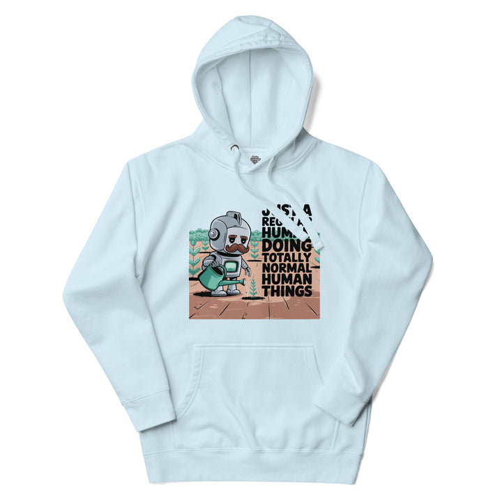 Just A Regular Human Doing Totally Normal Human Things 3 - Unisex Hoodie