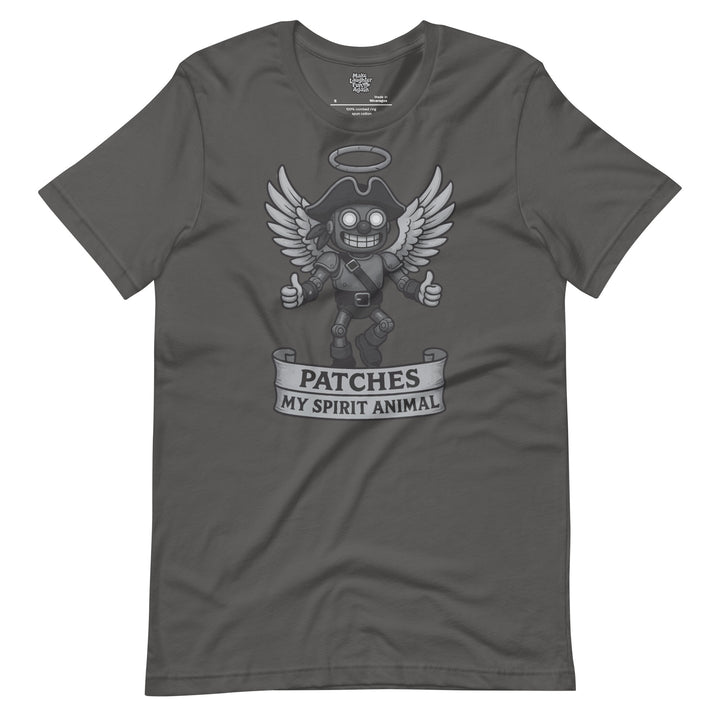 Patches My Spirit Animal - Greyscale Edition - Unisex t-shirt