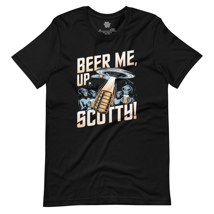 Beer Me Up Scotty - Unisex t-shirt