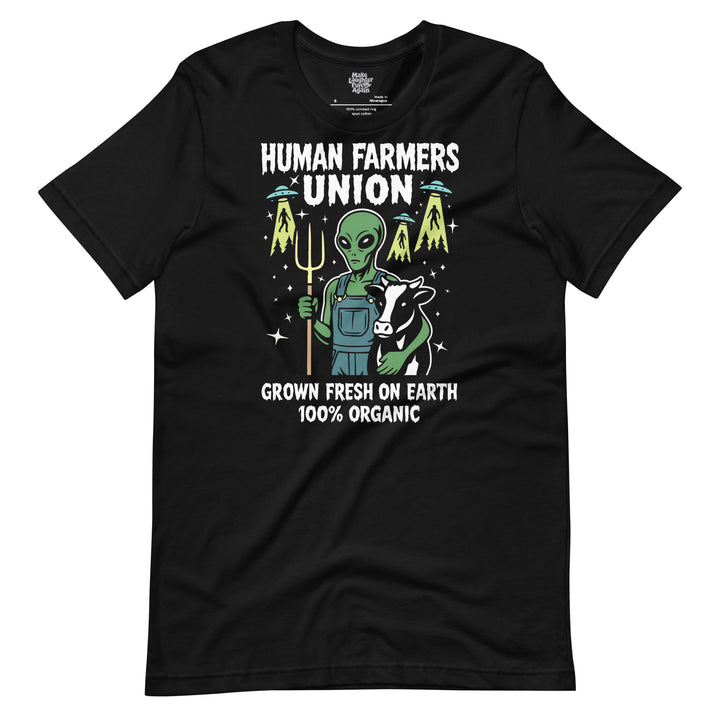 Human Farmers Union - Unisex t-shirt