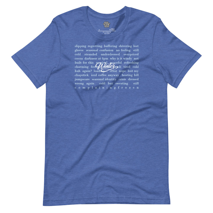 Winter (Get Closer & Read) - Unisex t-shirt