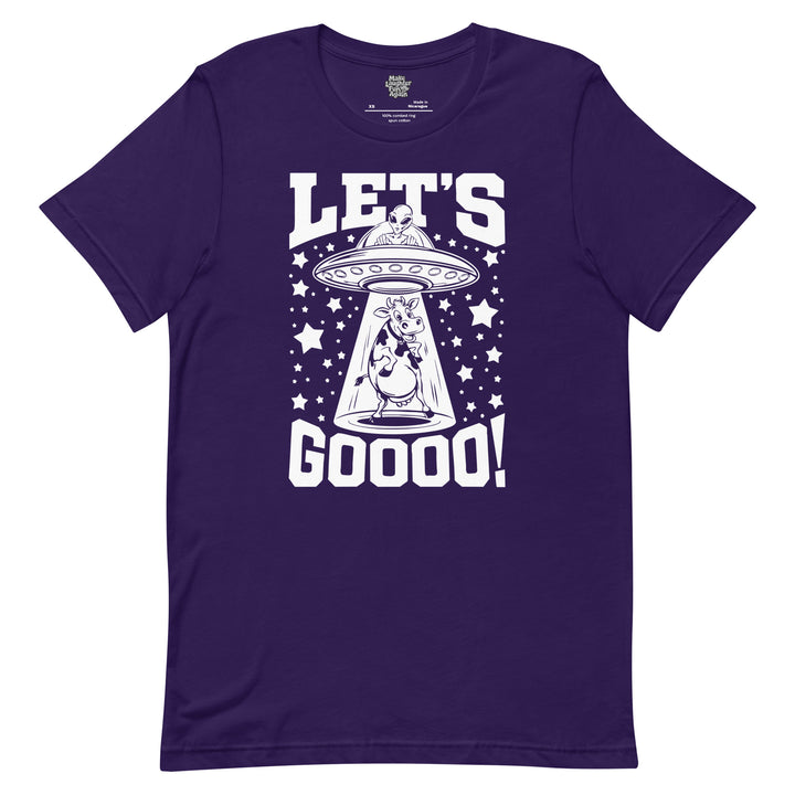 Lets Goooo - This Cow Is Happy To Go - Unisex t-shirt