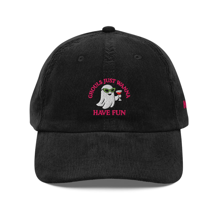 Ghouls Just Wanna Have Fun - Vintage corduroy cap